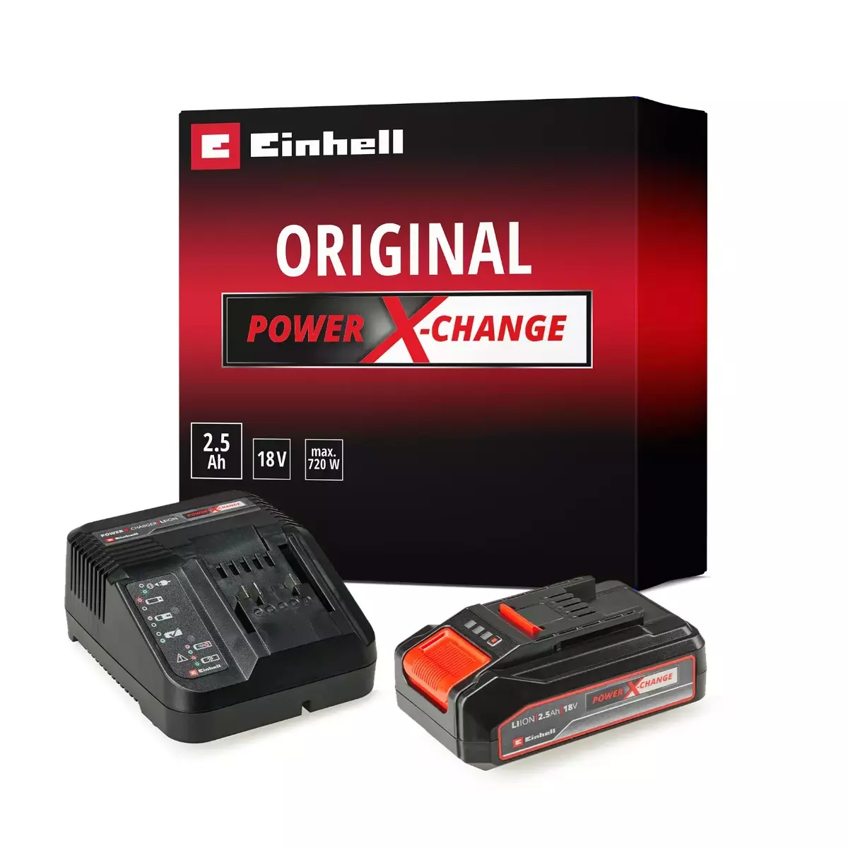 Starter Kit Power X Change 18V 2,5Ah PXC Starter Kit - EINHELL - 4512097