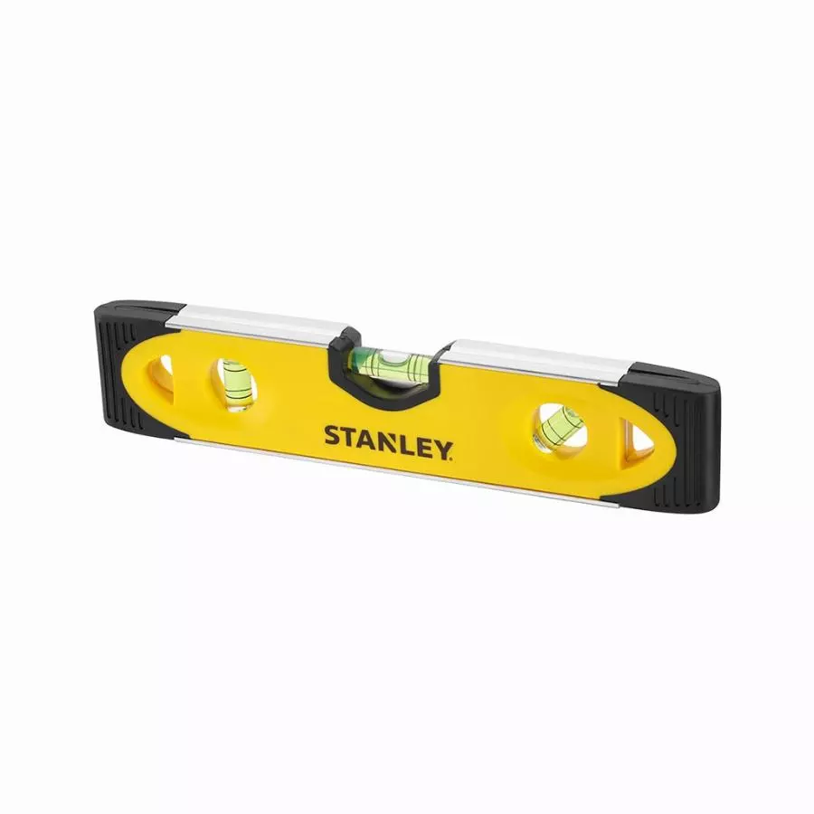 Niveau torpedo STANLEY Fatmax - Bi matière - magnétique - 25 cm - 0-43-511