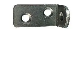 Equerre trou taraudé  D7/8 acier brut