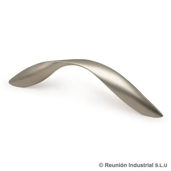 Poignée 543/128 Nick Mat ou Chromé-[Finition:Nickel mat]