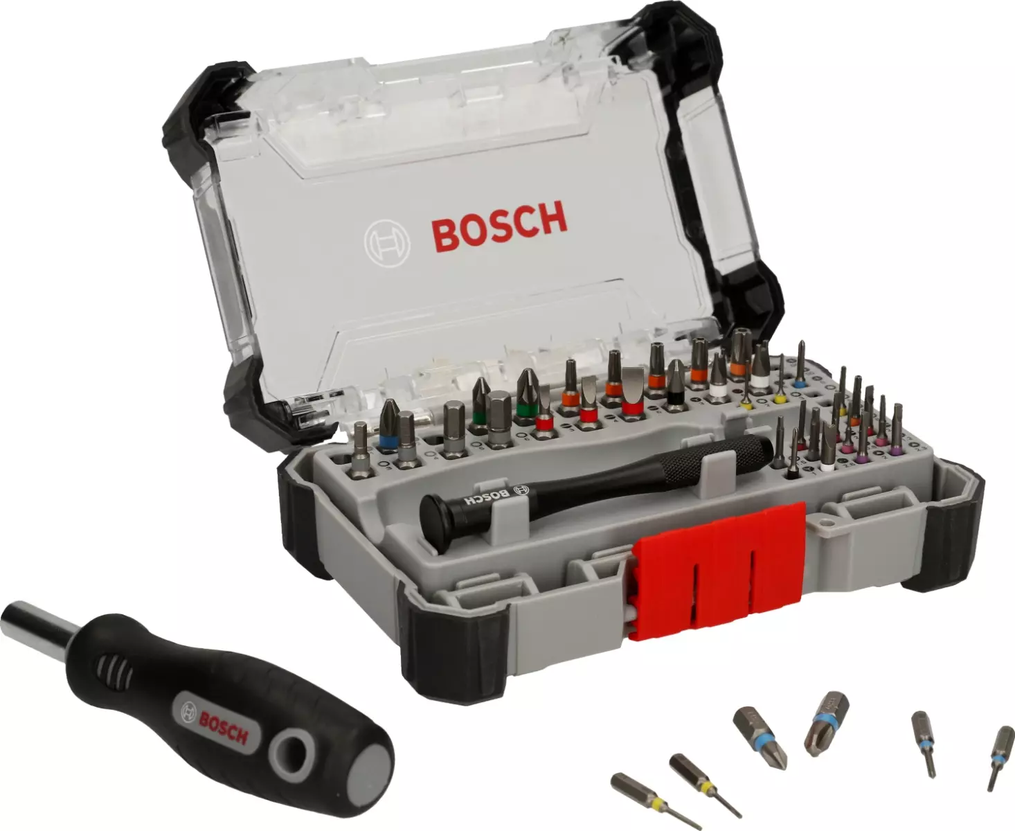 Coffret d'embouts de vissage de précision - 42 pièces - BOSCH - 2607002835
