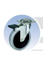 Roulette Série NOVA Pivotante platine à frein