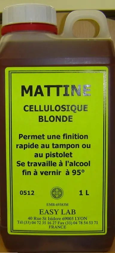 Mattine blonde Cellulosique 0512 EASY LAB