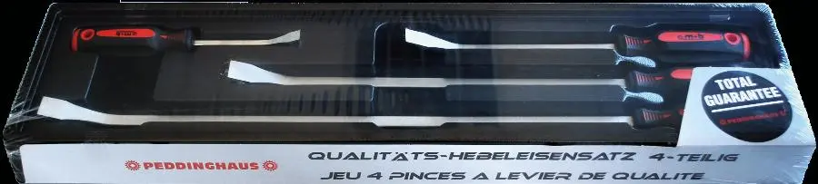 Outils de levier 4 pièces 200-300-400-600MM - MOB - 0200010000