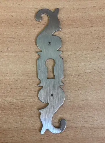 Entrée de meuble N°113  Acier Poli  Bros