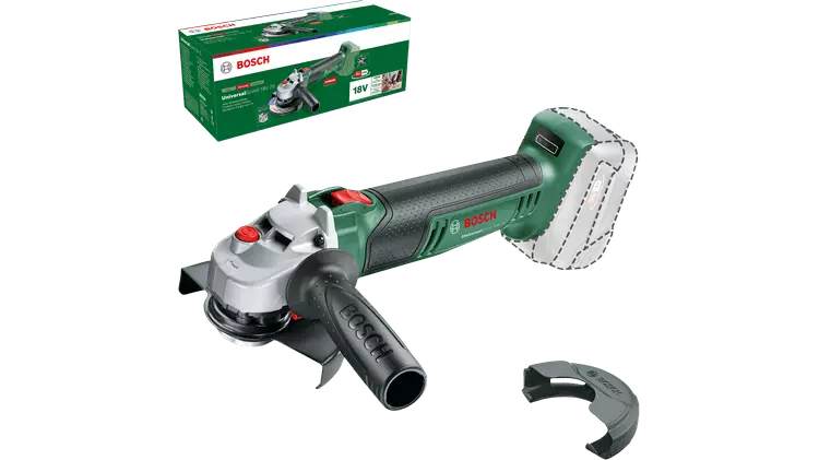 Meuleuse angulaire sans fil UniversalGrind 18V-75 Ø125mm - BOSCH VERT - sans batterie, ni chargeur - 06033E5001