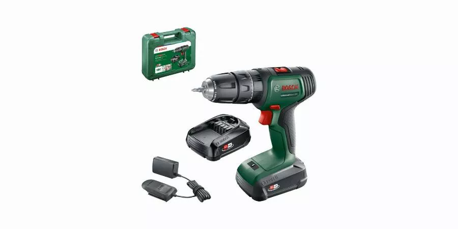 Perceuse à percussion BOSCH Universal Impact 18V + 2 batterie 1.5Ah - 06039D4102