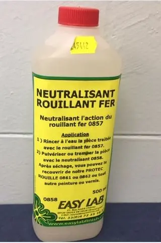 Neutralisant Rouillant fer    0858  flacon  500 ml