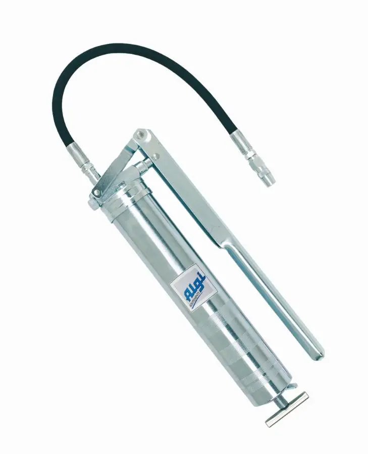 Pompe à graisse Pro flexible 300 mm ALGI et agrafe 4 mors - 07316000