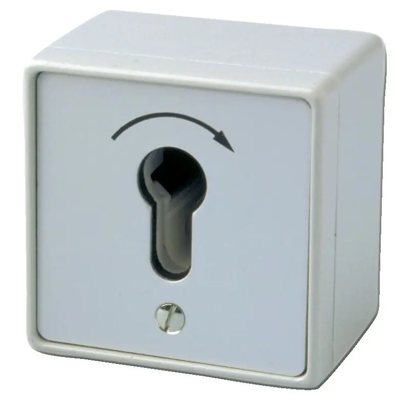 Contacteur à clé en applique à impulsion   CDVI