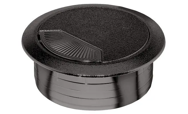 Passe- cables D60mm-[Finition:Noir]