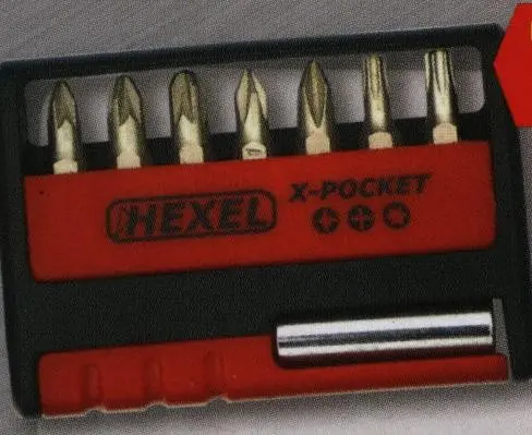 Coffret embouts HEXEL BS 8