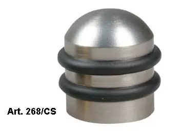 Butoir de porte en Laiton Chromé Satiné 268CS IBFM