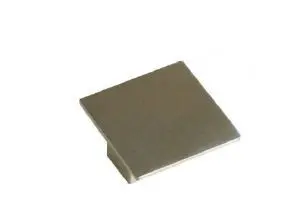 Bouton carré 50x50 Nickel satiné  N.08719119
