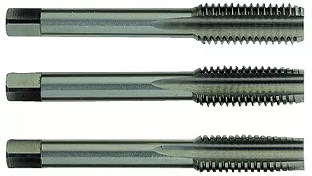 Jeu de 3 tarauds main HSS DIN352 Ø8x125 mm TIVOLY - 1050051080125