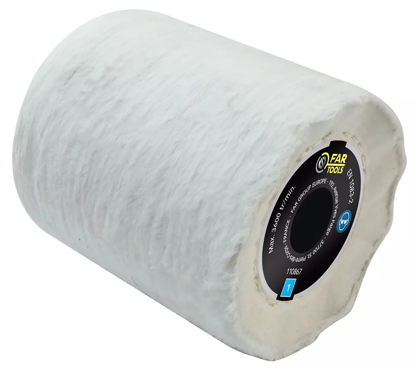 Brosse en coton FAR TOOLS Ø 120 mm x L 100 mm - 110867