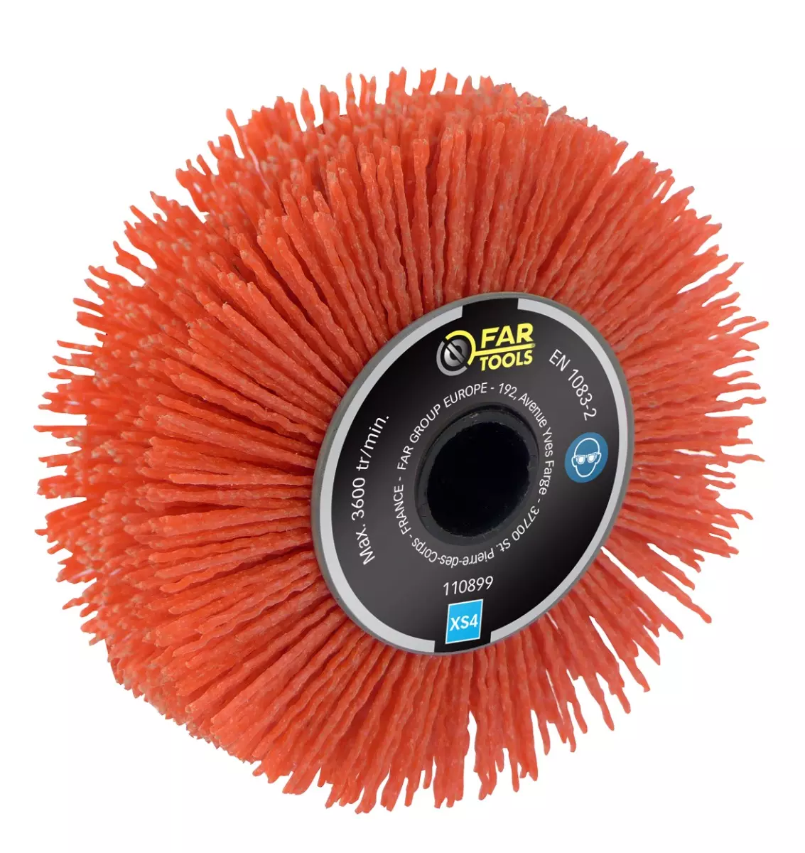 Brosse fil laitonnée FAR TOOLS Ø 120 mm L 20 mm - 110899