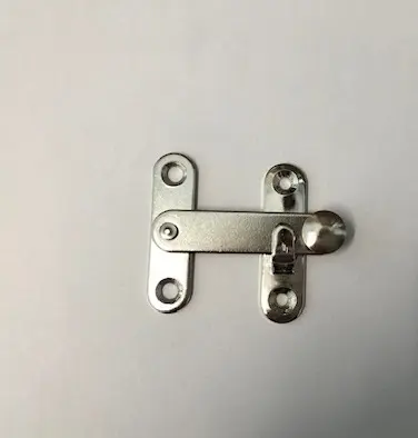 Fermeture Fléau 54x44 acier nickelé