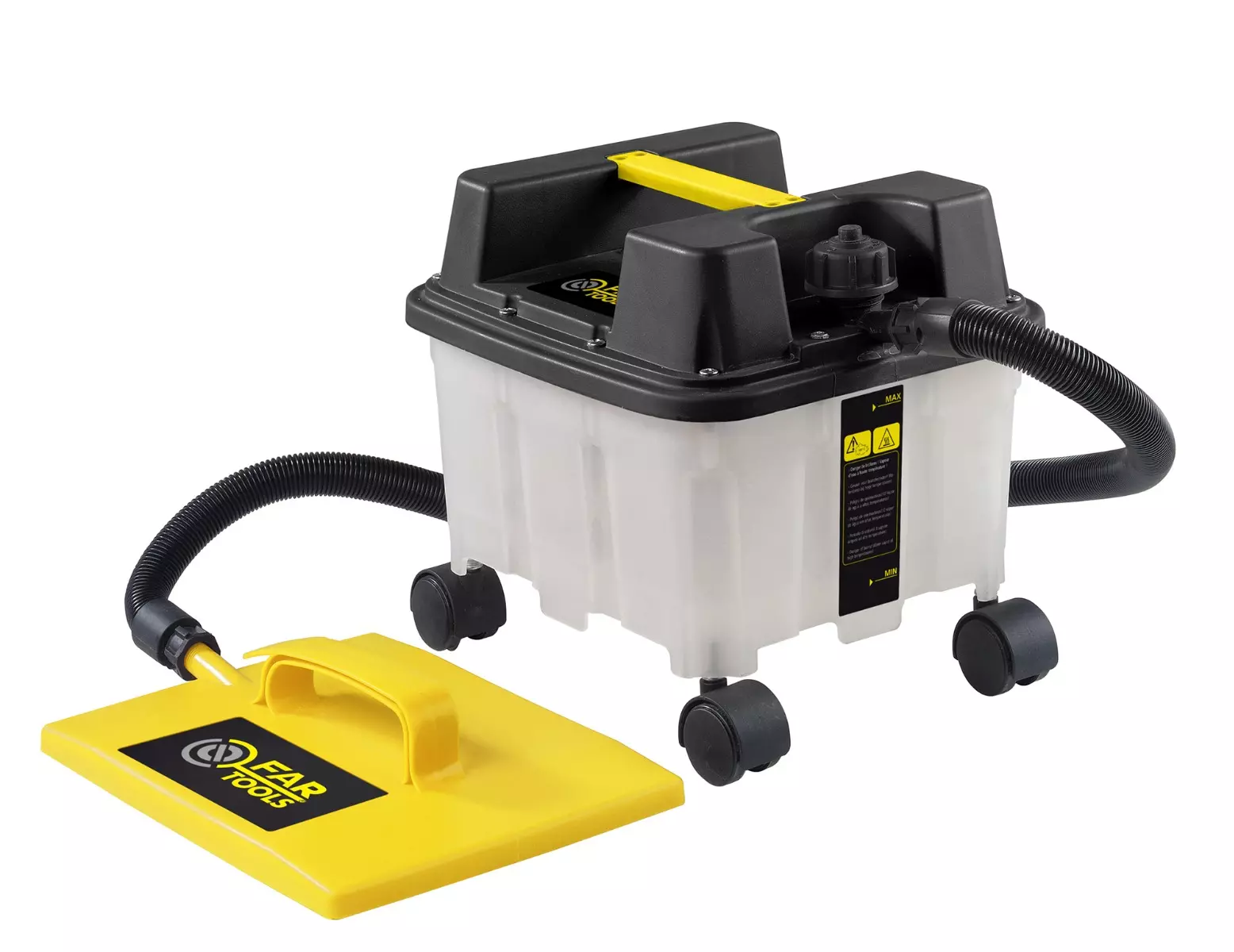 Décolleuse de papier peint - 1850 W - Cuve 5 L en PVC - Longueur flexible 3 m - FAR TOOLS - 115526