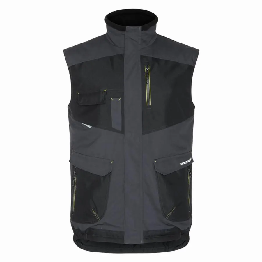 Gilet - NORTH WAYS - Ali gris/noir T.S      1206 GRIS S