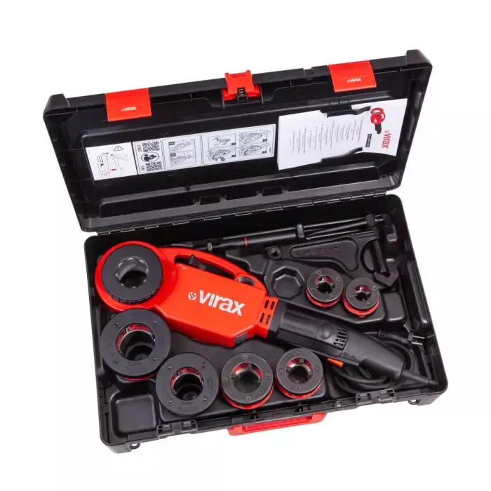 Filière électroportativePhénix IV 230V + 6 têtes BSPT Droite - VIRAX - 137570