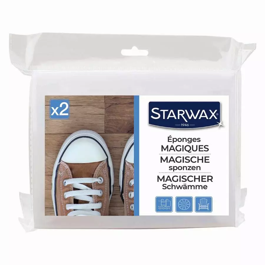 Eponges magiques x 2 STARWAX - 1400