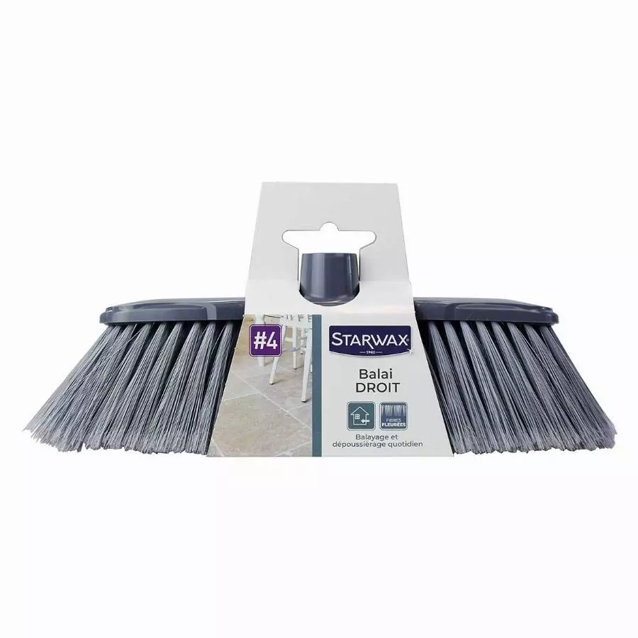 Balai droit STARWAX pour sols intérieurs - 1501