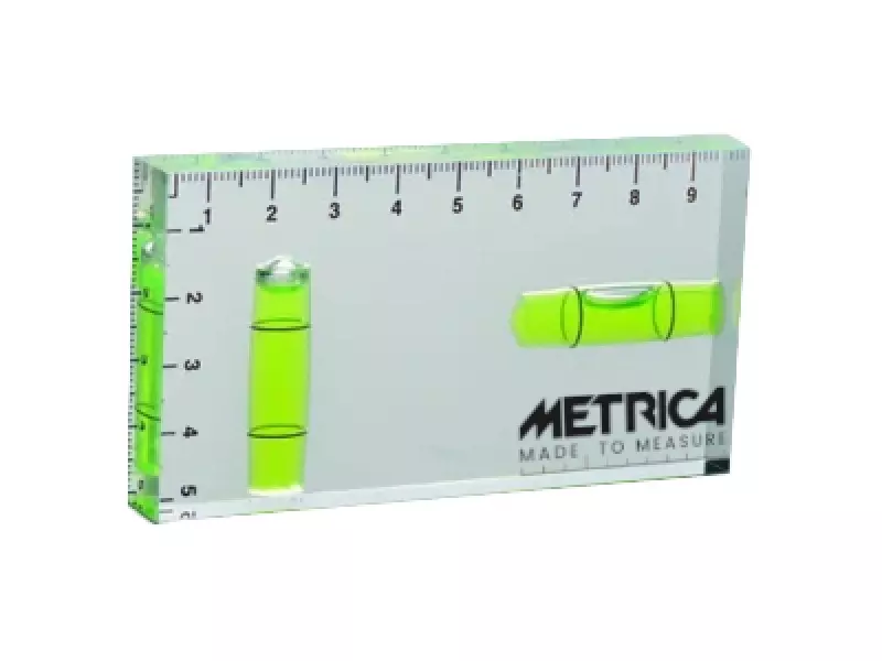 Mini niveau transparent 100x50mm - METRICA - 33036