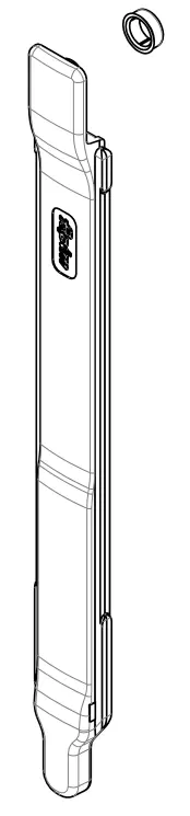 Embout de tringle 1509C FAPIM