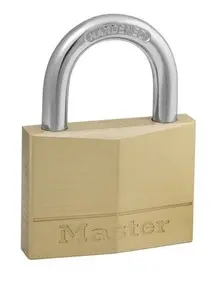 Cadenas en laiton massif MASTERLOCK 50 mm - 150EURD