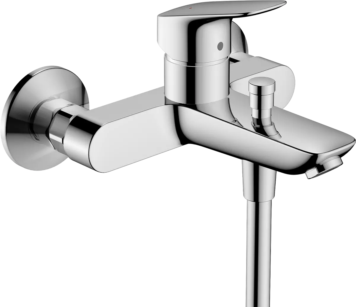 Mitigeur bain/douche HANSGROHE Logis  C2 avec cartouche à 2 vitesses chromé - 71401000