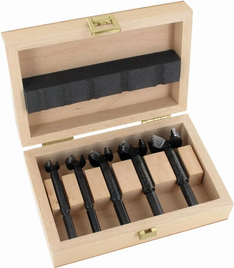Jeux Bormax dans coffret de bois 5-pcs. Ø 15, 20, 25, 30, 35 mm FAMAG - 1622.505