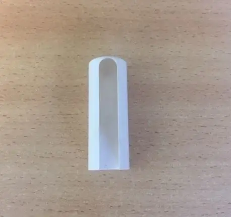 Cache fiche Nylon Crème 14mm pour fiche exacta La pièce