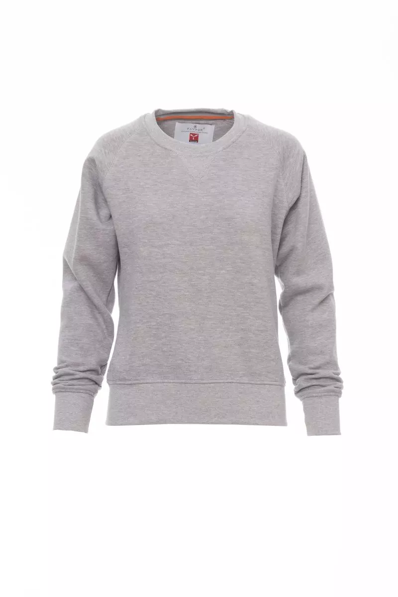 Sweat-shirts brushed fleece melange 300 g/m2 60%co 40%pl PAYPER MISTRAL+LADY GRIS CHINÉ - 000395P09313001XXL