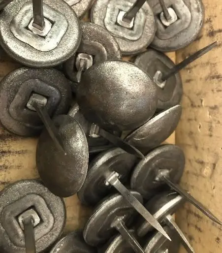 Clous fer forgé décoratifs ronds 30mm