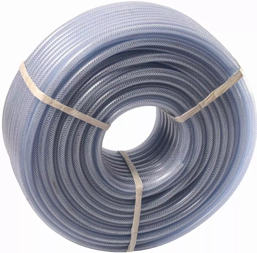Tuyau pvc translucide armé SAM couronne Ø8 mm x 100 m - 19007-100