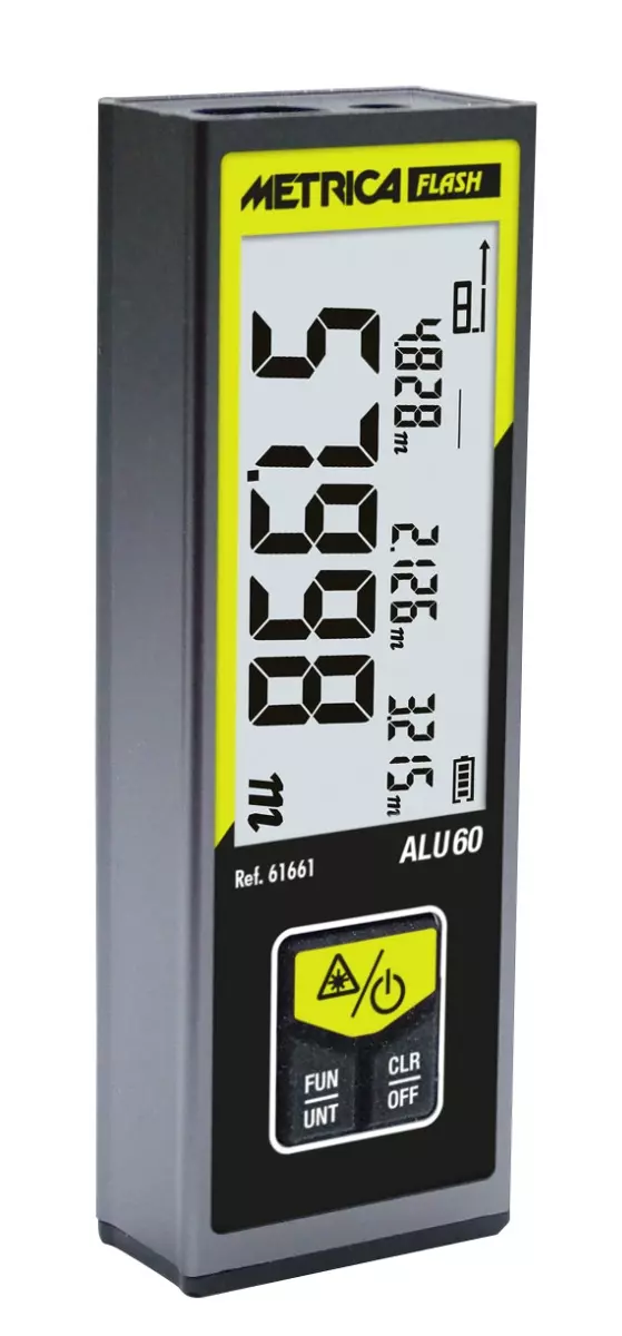 Télémètre de poche laser ALU60 - METRICA - 61661