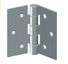 Charnière de meuble carrée en acier Ref 1002 Monin-[Dimensions:80 x 80]
