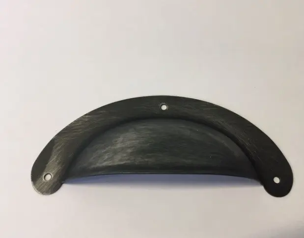 Poignée coquille DU 522 Fer patiné