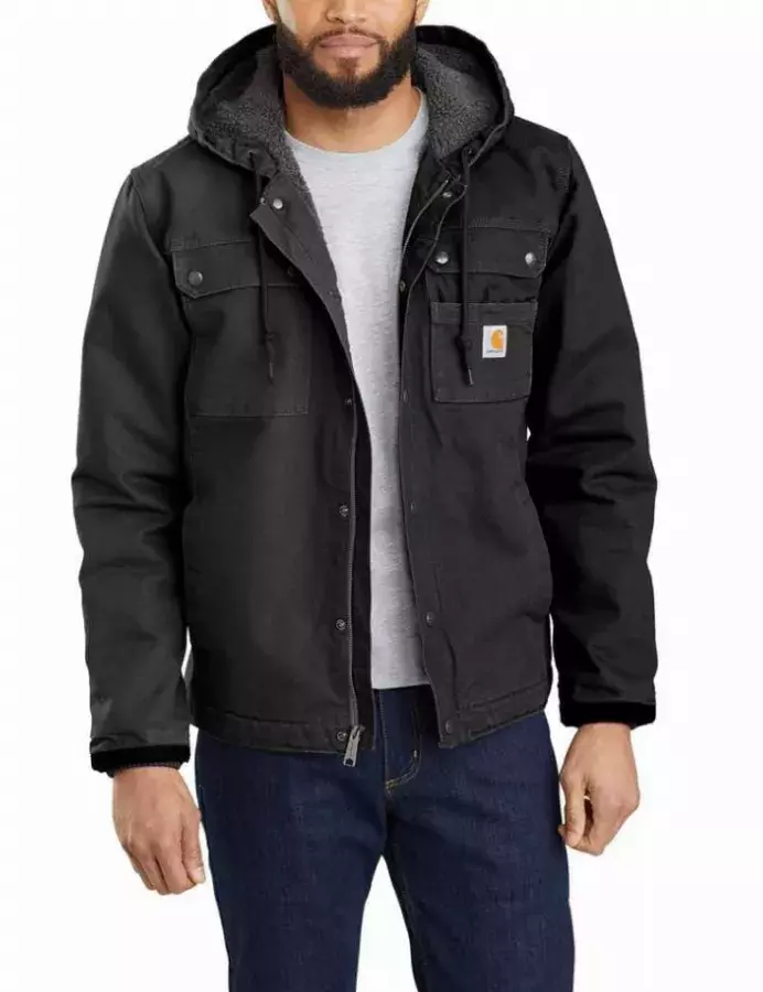 Blouson CARHARTT Bartlett Jacket Noir T.XL - 103826-BLK-XL