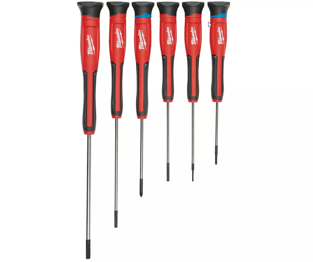 Tournevis de précision 6 pièces - MILWAUKEE - 4932471870