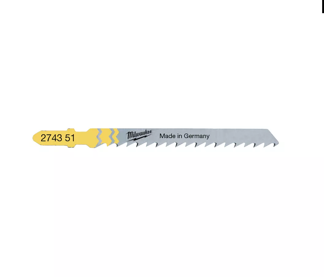 Lames de scies sautes bois et plastiquer coupes précises - 75 X 4 MM - MILWAUKEE - 4932274351