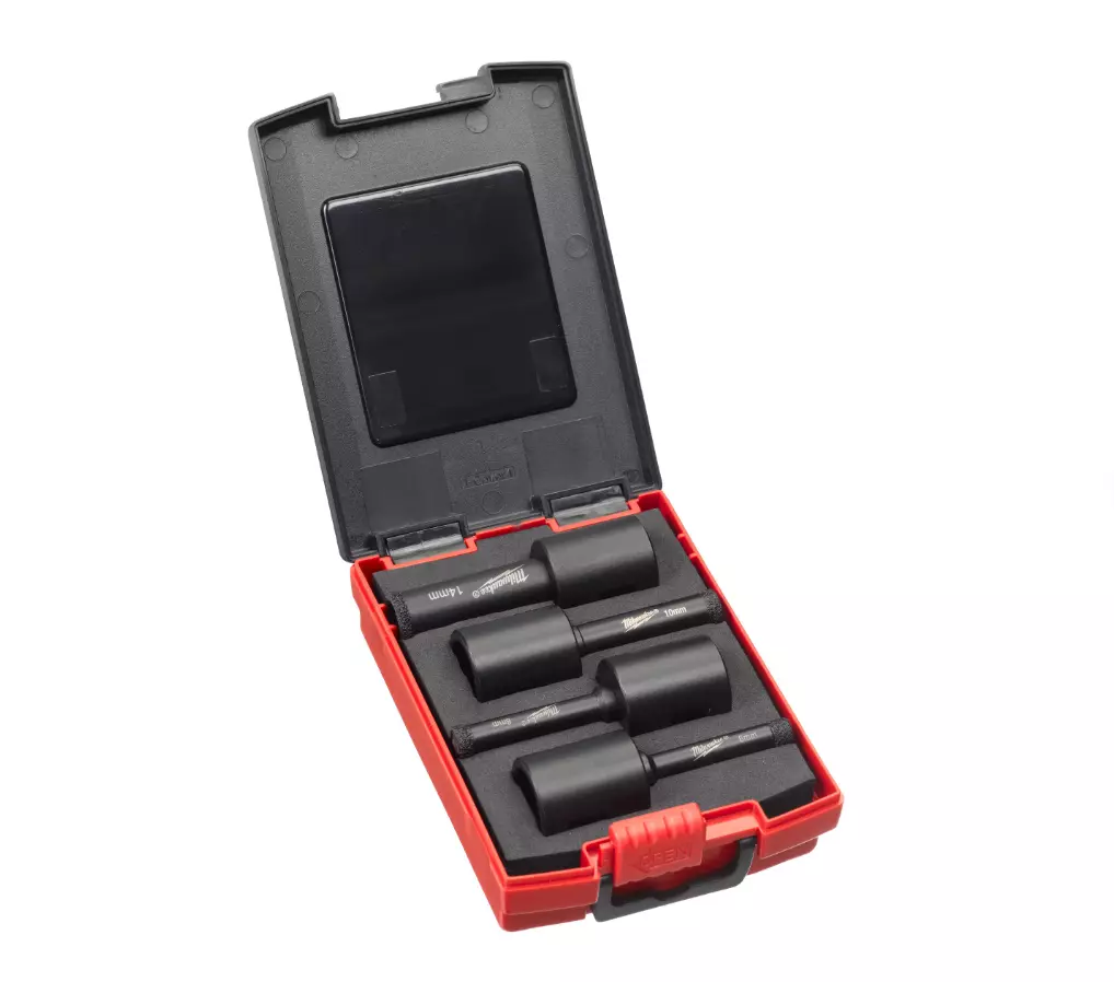 Set foret diamants M14 DIAMOND DRILL 4PC - MILWAUKEE - 4932471863