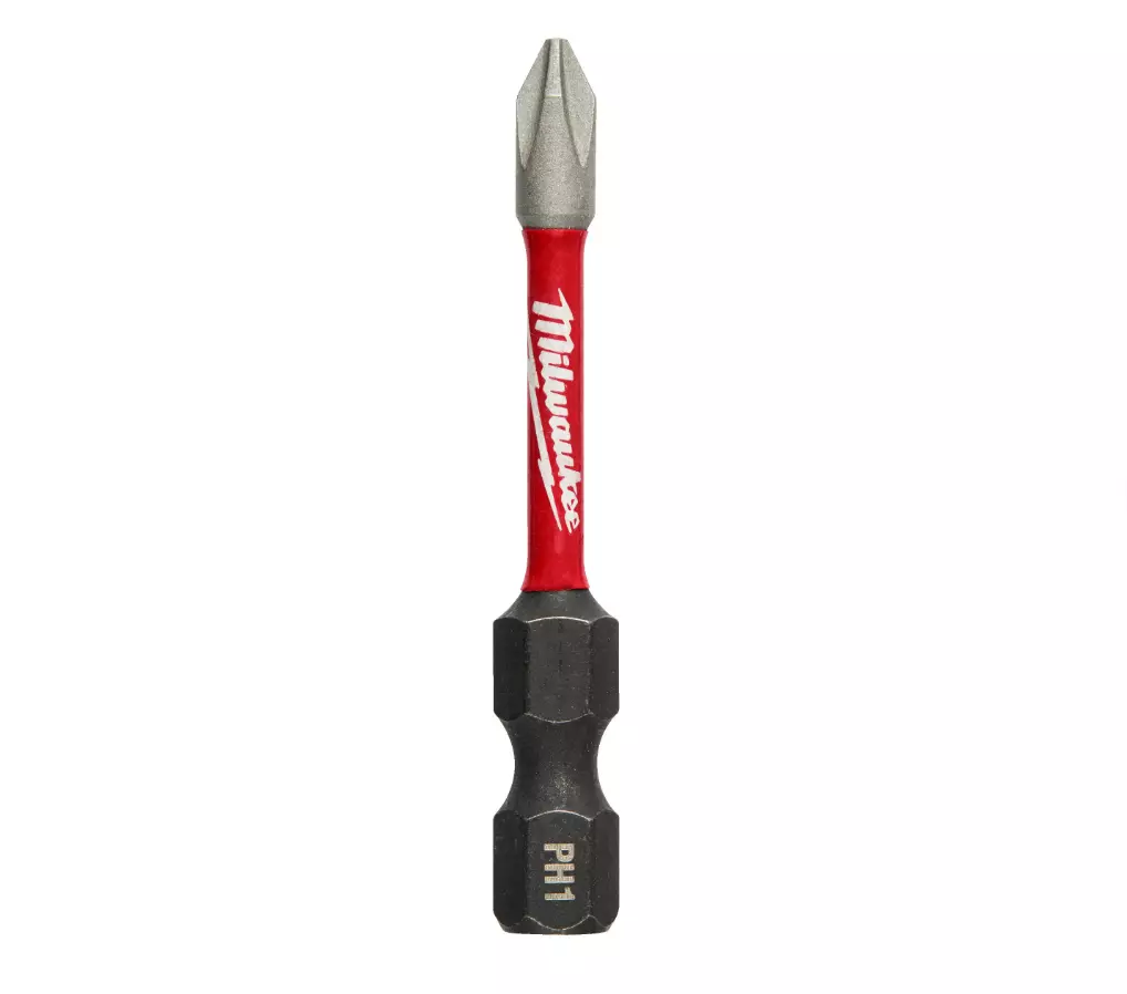 Embouts de vissage pour visseuses à chocs - SHOCKWAVE PH1 x 50mm - MILWAUKEE - 4932471564