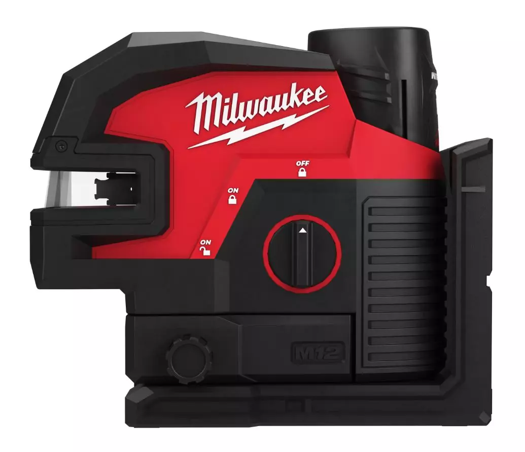 Laser 2 lignes avec 4 points -M12 CLL4P-301C - MILWAUKEE -  4933479203