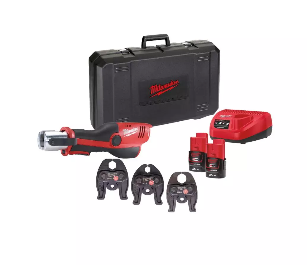 Pince à sertir hydrolique FORCE LOGIC - M12 HPT-202C M-SET - MILWAUKEE - 4933443095