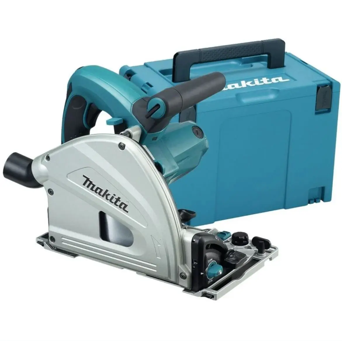 Scie circulaire plongeante 1300W Ø165mm - MAKITA  - Avec MakPak, Sans rail - SP6000J