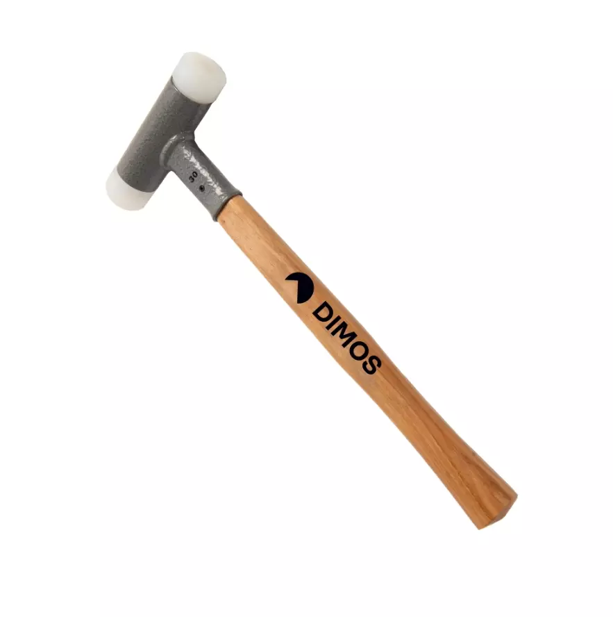 Maillet anti-rebond nylon, embouts rond et chanfreiné - DIMOS - 18553