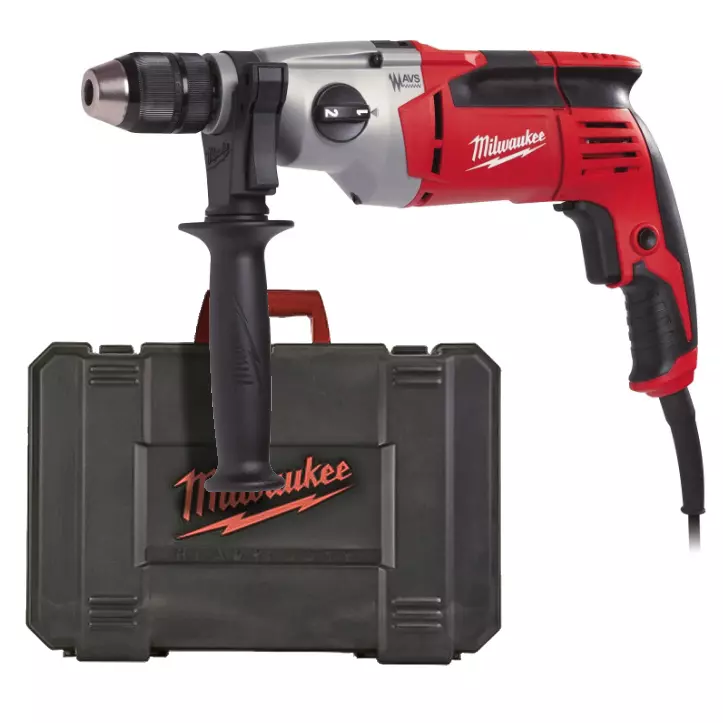 Perceuse à percussion 1010W  PD2E 24 R - MILWAUKEE - avec coffret - 4933419595