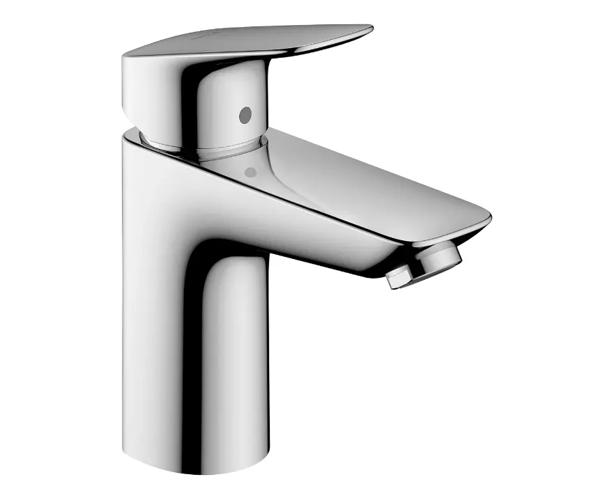 Mitigeur de lavabo HANSGROHE Logis  CH3 CoolStart avec tirette et vidage synthétique chromé - 71102000